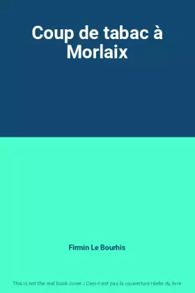 Couverture du produit · Coup de tabac à Morlaix