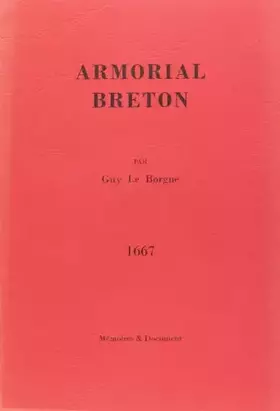 Couverture du produit · Armorial Breton
