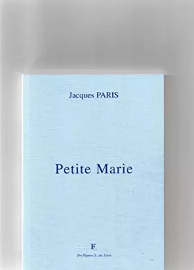 Couverture du produit · Petite Marie