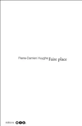 Couverture du produit · Faire place