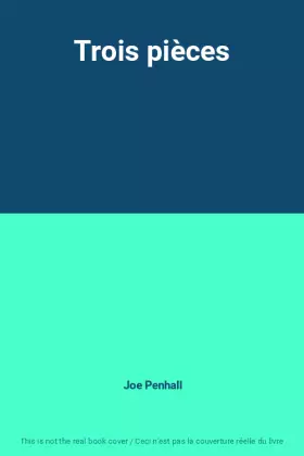 Couverture du produit · Trois pièces