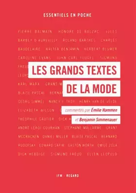 Couverture du produit · Les grands textes de la mode