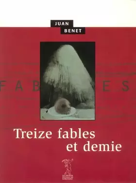 Couverture du produit · Treize fables et demie