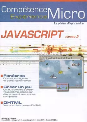 Couverture du produit · JavaScript niveau 2