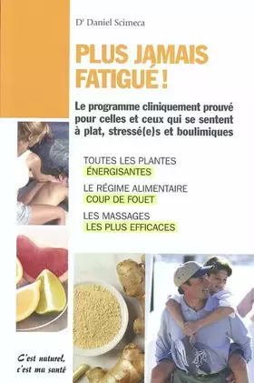 Couverture du produit · Plus jamais fatigué