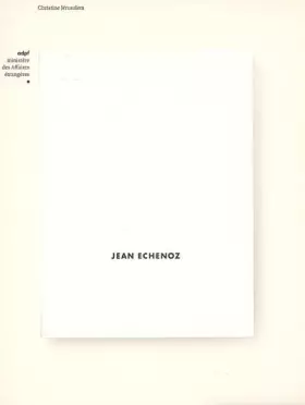 Couverture du produit · Jean Echenoz
