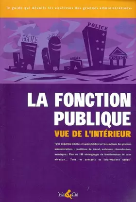Couverture du produit · Fonction publique