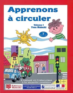 Couverture du produit · Apprenons à circuler : Tome 1