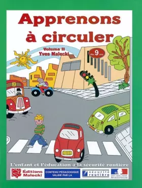 Couverture du produit · Apprenons à circuler : Tome 2