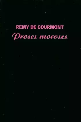 Couverture du produit · Proses moroses