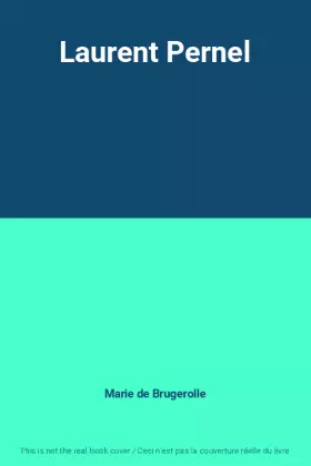 Couverture du produit · Laurent Pernel