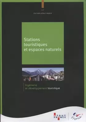 Couverture du produit · Stations touristiques et espaces naturels