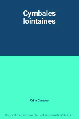 Couverture du produit · Cymbales lointaines