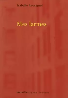 Couverture du produit · Mes larmes