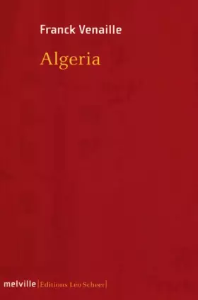Couverture du produit · Algeria