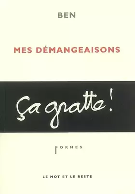 Couverture du produit · Mes démangeaisons