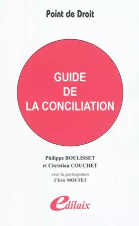 Couverture du produit · Guide de la conciliation