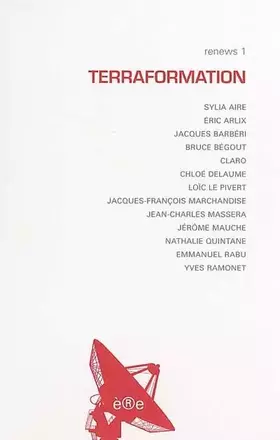 Couverture du produit · RENEWS 1 TERRAFORMATION