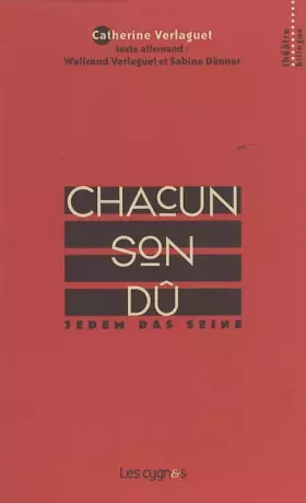 Couverture du produit · Chacun son dû