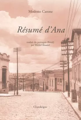 Couverture du produit · Résumé d'Ana