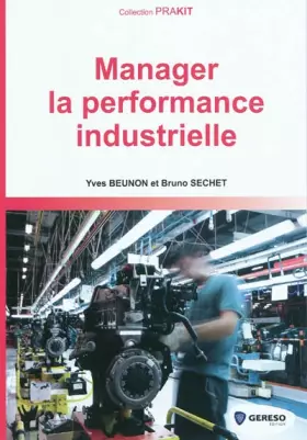 Couverture du produit · Manager la performance industrielle