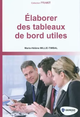 Couverture du produit · Elaborer des tableaux de bord utiles