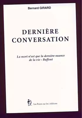 Couverture du produit · Derniere conversation