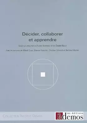 Couverture du produit · Décider, collaborer et apprendre