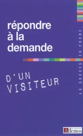 Couverture du produit · Répondre à la demande d'un visiteur