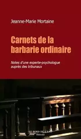 Couverture du produit · Carnets de la barbarie ordinaire