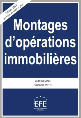 Couverture du produit · Montages d'opérations immobilières 2012