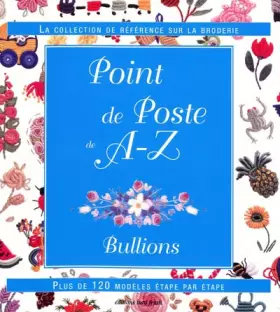 Couverture du produit · Broderie au point de poste de A-Z