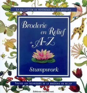 Couverture du produit · Broderie en relief de A-Z