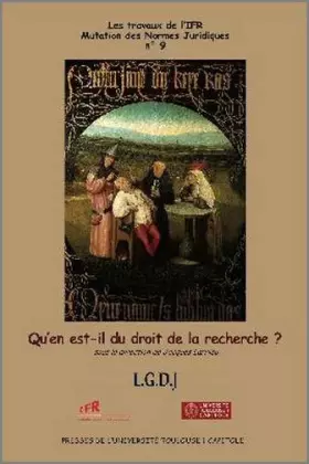 Couverture du produit · Qu'en est-il du droit de la recherche?