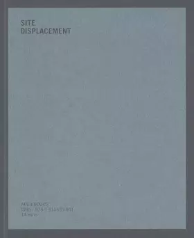 Couverture du produit · Site Displacement/Déplacement de Site Eric Baudelaire