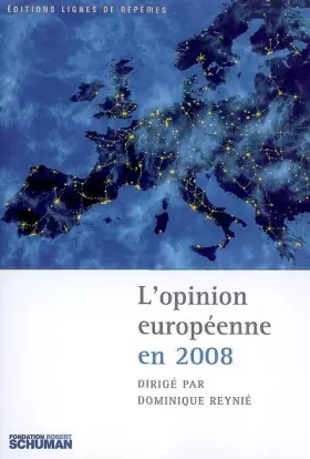 Couverture du produit · L'opinion européenne en 2008