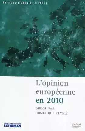 Couverture du produit · L'opinion européenne en 2010