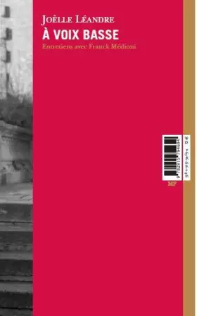 Couverture du produit · A voix basse : Entretiens avec Joëlle Léandre