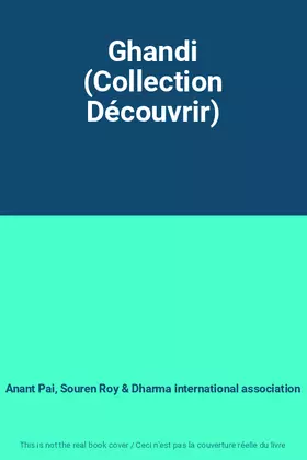 Couverture du produit · Ghandi (Collection Découvrir)