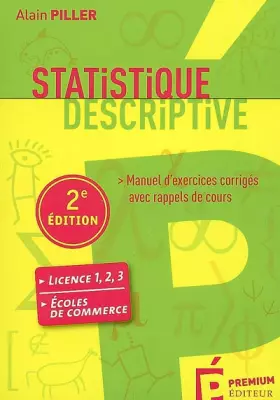 Couverture du produit · STATISTIQUE DESCRIPTIVE (2EME EDITION)