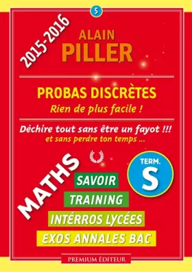 Couverture du produit · Probas Discrètes - Terminales S