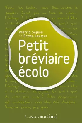 Couverture du produit · Petit bréviaire écolo