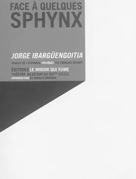 Couverture du produit · Face à Quelques Sphynx