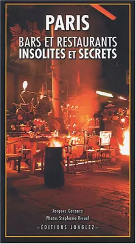 Couverture du produit · Paris : Bars et restaurants insolites et secrets