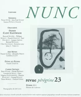 Couverture du produit · Nunc n°23 Dossier Clint Eastwoold