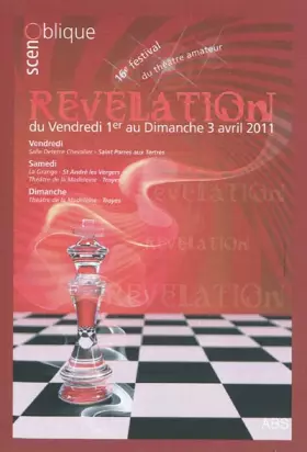 Couverture du produit · ScènOblique 2011