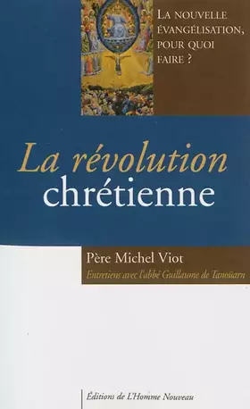 Couverture du produit · La révolution chrétienne