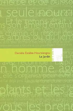 Couverture du produit · Le Jardin