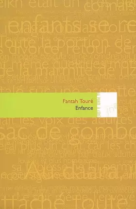 Couverture du produit · Enfance