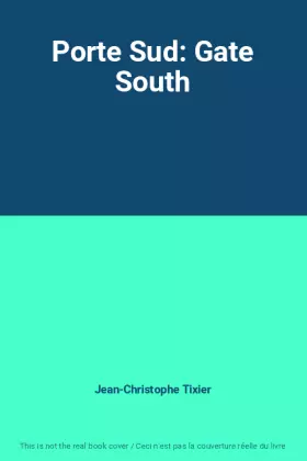 Couverture du produit · Porte Sud: Gate South